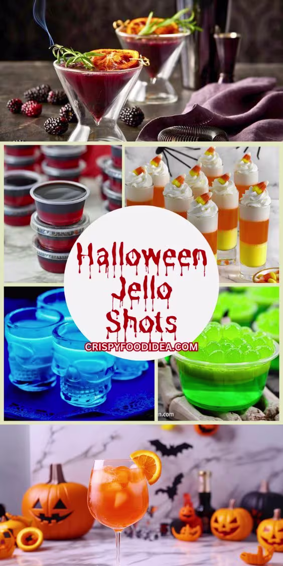 Creative Halloween Jello Shots: Ghost, Alien & Michael Myers Ideas